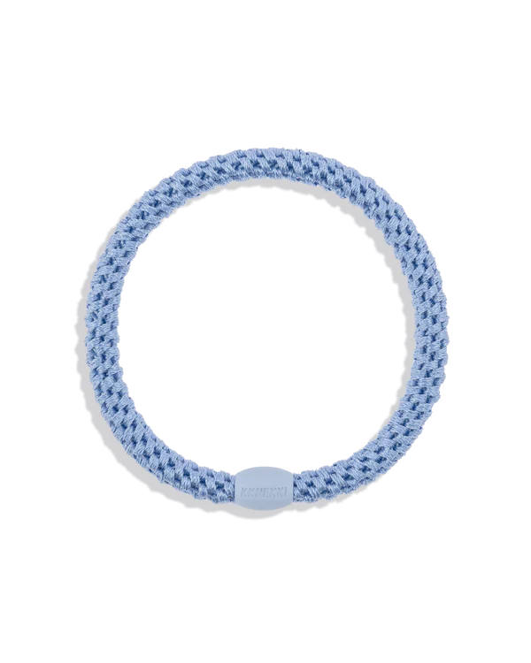 kknekki hair tie - slim sky blue
